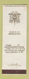Matchbook Cover - Barclay Hotel Philadelphia PA