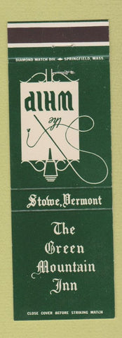 Matchbook Cover - The Green Mountain Inn The Ship Stowe VT