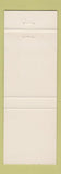 Matchbook Cover - The Green Mountain Inn The Ship Stowe VT