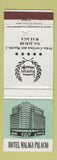 Matchbook Cover - Hotel Malaga Palacio Spain