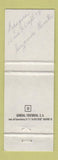 Matchbook Cover - Hotel Malaga Palacio Spain