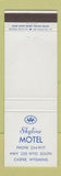 Matchbook Cover - Skyline Motel Casper WY
