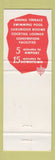 Matchbook Cover - Shreveporter Highway Hotel Shreveport LA