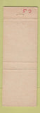 Matchbook Cover - Hub Motel St Johns MI