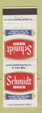 Matchbook Cover - Schmidt Beer St Paul MN DD Bean