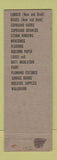 Matchbook Cover - Capitol Lumber and Wrecking Grand Rapids MI