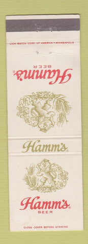 Matchbook Cover - Hamm's Beer WEAR
