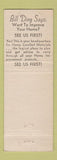 Matchbook Cover - Trexler Lumber Allentown PA