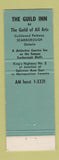 Matchbook Cover - Guild Inn Guild of All Arts Scarborough ON