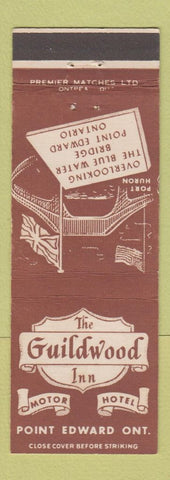 Matchbook Cover - Guildwood Inn Motor Hotel Point Edward ON