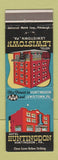 Matchbook Cover - Hotels Huntingdon Lewistown PA
