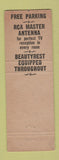 Matchbook Cover - Mallory Hotel Portland OR Driftwood ROom