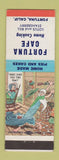 Matchbook Cover - Fortuna Cafe CA Hillbilly