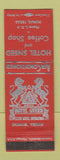 Matchbook Cover - Hotel Sneed Coffee Shop Dumas TX RED WEAR