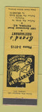 Matchbook Cover - Brand's Restaurant Victoria BC