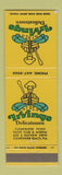 Matchbook Cover - Irvings Delicatessen Clearwater Beach FL
