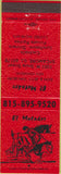 Matchbook Cover - El Matador Sycamore IL