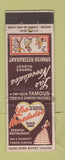 Matchbook Cover - Las Novedades Spanish Restaurant Tampa FL WEAR