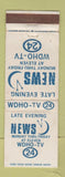 Matchbook Cover - WDHO TV News OH? WEAR