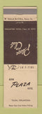 Matchbook Cover - Alvin Plaza Hotel Tulsa OK WEAR