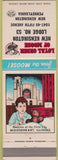 Matchbook Cover - Moose Lodge New Kensington PA