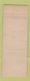 Matchbook Cover - CE Cox Jewelry Watch Repair Elko NV WORN