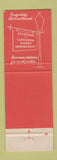 Matchbook Cover - Red & White Tavern Passaic NJ