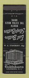 Matchbook Cover - Hotel Goldsboro NC