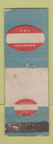 Matchbook Cover - Amco oil gas WORN