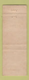 Matchbook Cover - Al Menning Well Digging Edgerton MN low phone #