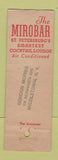 Matchbook Cover - Suwannee Hotel St Petersburg FL