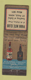 Matchbook Cover - Blue Ribbon Whiskey Park Nite Club St Paul MN WORN