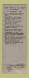 Matchbook Cover - Painbow Bar Cafe Greede Colorado  WORN