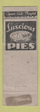 Matchbook Cover - Marilyn Cafe Coffee Shop