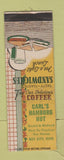 Matchbook Cover - Carl's Hamburg Hut Bay City MI WEAR