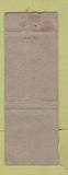 Matchbook Cover - Carl's Hamburg Hut Bay City MI WEAR
