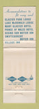 Matchbook Cover - Glacier National Park WEAR
