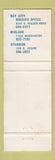 Matchbook Cover - Consumers Power Bay City Midland Standish MI