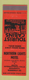 Matchbook Cover - Northern Lights Motel International Falls MN