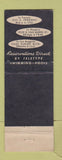 Matchbook Cover - Sands Hotels Tucson Phoenix AZ Los Angeles CA WEAR