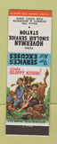 Matchbook Cover - Hoverman Sinclair oil gas Van Wert OH hillbilly