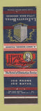 Matchbook Cover - Hotel La Fayette Little Rock AR