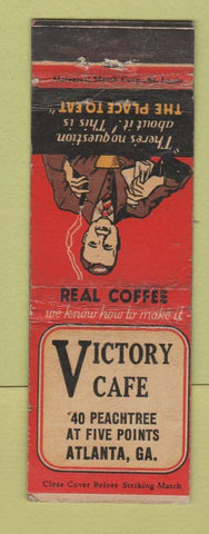 Matchbook Cover - Victory Cafe Atlanta GA WEAR