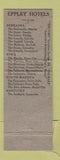 Matchbook Cover - Elms Hotel Excelsior Springs MO Fontenelle Hotel Omaha NE
