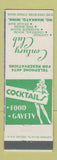 Matchbook Cover - Century Club North Mankato MN girlie