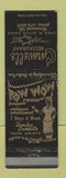 Matchbook Cover - Caravelle Restaurant Rosemont IL Pow Wow Room Indian