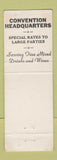 Matchbook Cover - Tic Toc Club St Louis MO pinup