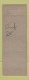 Matchbook Cover - Capital Wires Ottawa ON
