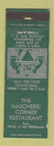 Matchbook Cover - Nascherei Corner Restaurant Atlantic City NJ WORN