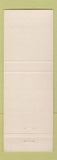 Matchbook Cover - Brownsville Coffee Shop TX Spanish Food BLUE